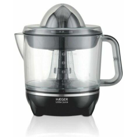 Presse-agrumes haeger little juice - mouvement bidirectionnel - 2 cônes - capacité 0.7l (1/2)