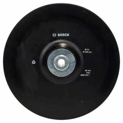 Plateau de poncage Standard M14 (Diametre 230mm) Bosch