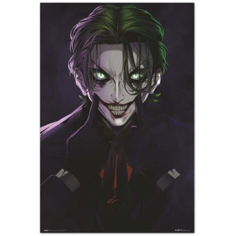 Affiche dc comics joker anime (1/2)