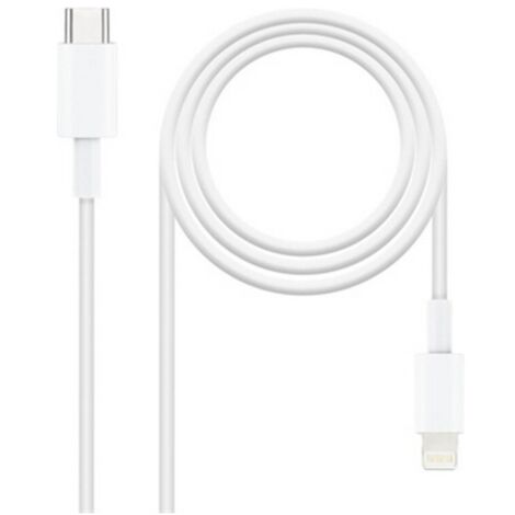 Câble lightning vers usb-c 1m nanocable (1/3)