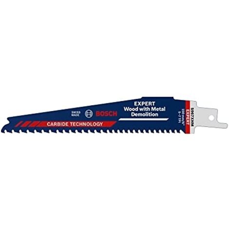 Bosch 2 608 900 396 lame de scie de scie sauteuse, de scie de scie à chantourner et de scie alternative Lame de scie de scie sabre de Carbure 1 pièce(s)