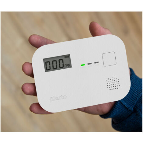 Détecteur de monoxyde de carbone Con LCD Wall Coa3910