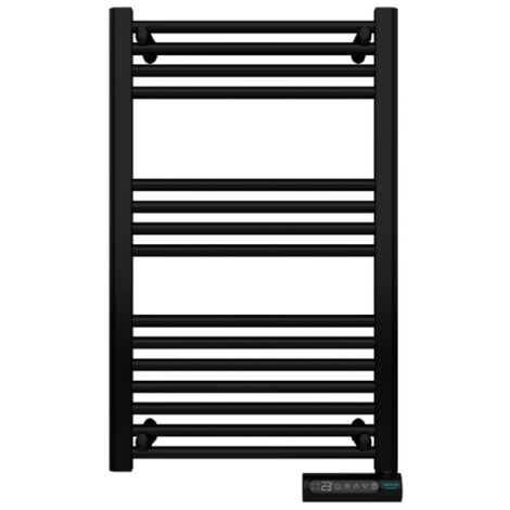 Cecotec – Radiateur sèche-serviettes électrique 500W – Écran LED – Commande tactile – Programmateur hebdomadaire – 3 modes – IP24