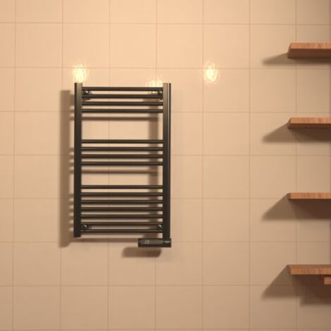 PURLINE Radiateur Sèche-serviettes électrique Haut Avec Forme D'échelle NTW STAIR