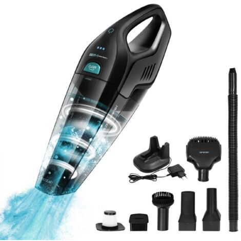 Cecotec – Aspirateur à main 22.2V – Puissance 150W – Autonomie 25 min – Aspiration solides et liquides – Technologie Cyclonic System (1/10)