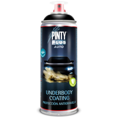 pintyplus auto spray 520cc black anti-graffiti spray
