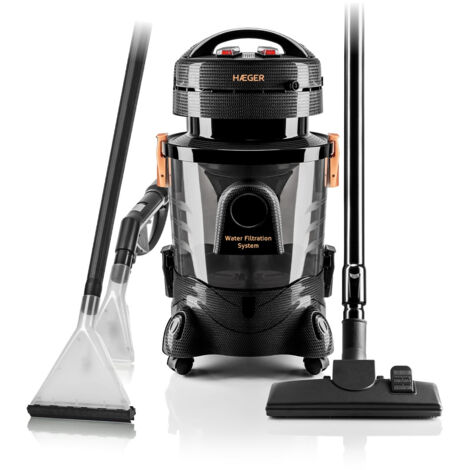 Haeger VC-12W.045A hoover 7 L Aspirateur de drum Dry and wet 1200 W