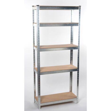 Kinzo Etagère de storage - Etagère - 5 étagères - Heavy Duty - Maximum 750 Kilogrammes - Without Screws - MDF (1/5)
