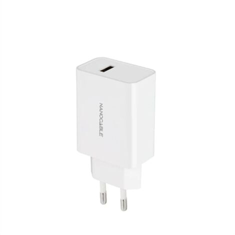 Chargeur Usb-c 5v/2,1a White Nanocable 10.10.2003 (1/3)
