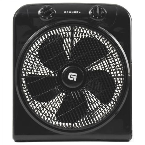Ventilateur de floor grunkel box fan ng/ 45w/ 5 pales 30cm/ 3 vitesses (1/2)