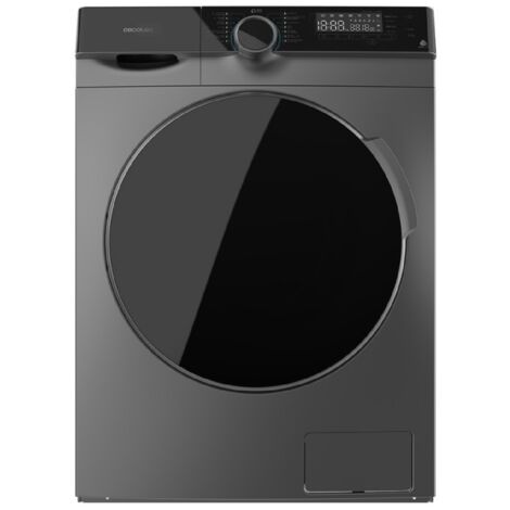 Cecotec – Lave-linge 12 kg – 1400 rpm – Moteur Inverter Plus – 14 programmes dont Spa Care et Soil Level – Classe A – Autonettoyant