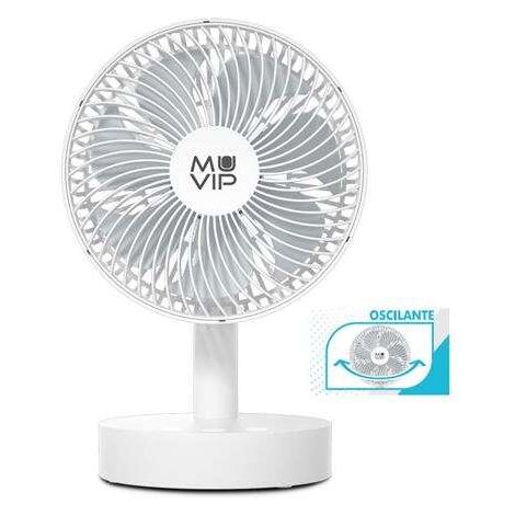 Muvip ventilateur oscillant portable 8 piles (1/3)