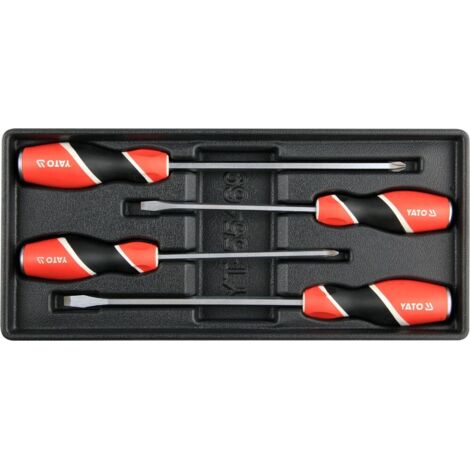 Yato YT-55469 jeu de tournevis manuels Tournevis plat (1/2)