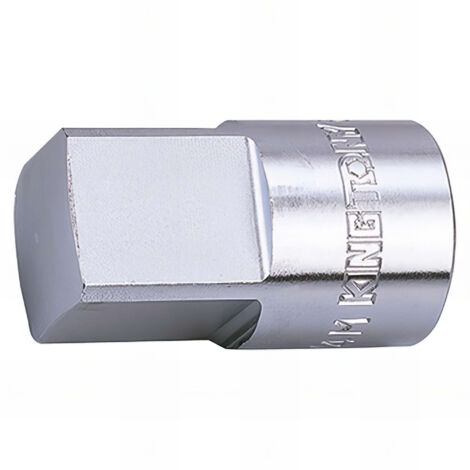 KING TONY 483519M Douille à Chocs Métrique 1/2" Longue Paroi Fine, 19 Mm