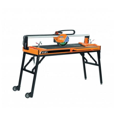 Norton – Scie de carrelage 1100W – Longueur de coupe 1200 mm – Moteur refroidi à l'eau – Pour carreaux épais et durs – Diamètre de lame 230 mm