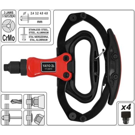 YATO Outil D’Arrêt Arbre à Cames YT-06010 – Acier Au Carbone – Compatible 2.0/2.3 CDTi / DCi