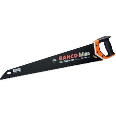Bahco – Scie égoïne 600 mm 270024XT7HP – Dent XT pour coupes précises – Matériau renforcé pour bois grossier – Poignée ergonomique - X084681