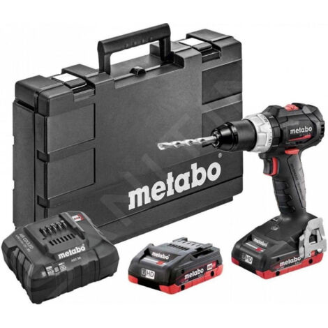 Perceuse à percussion sans fil Metabo SB 18 LT BL SE 18 V 2x4 0 Ah accu.