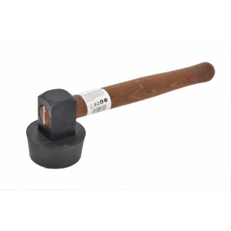 Awtools młotek brukarski 1,5kg guma wulkanizowana (1/4)