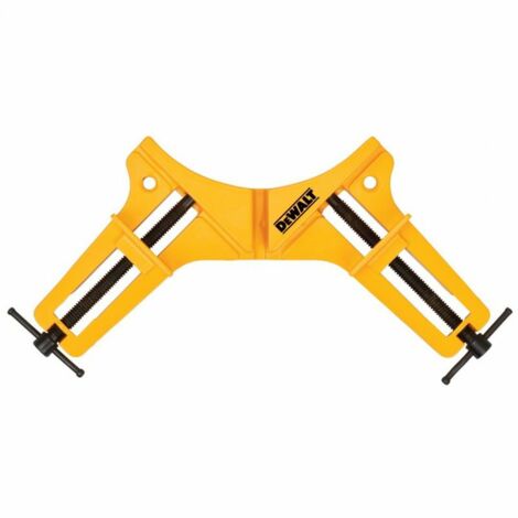Dewalt – Plage de serrage 90 degrés 76mm 90kg – DWHT838400 – Pour assemblages à angle droit – Corps réglable pour pièces de différents diamètres - A596963 (1/4)