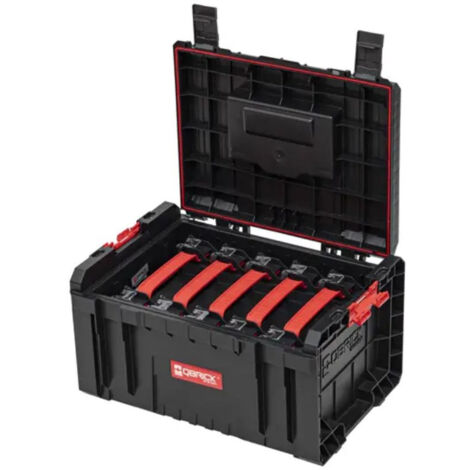Mallette à outils Qbrick System PRO Toolbox 2.0 450 x 334 x 240 mm 19 L – Étanchéité IP54 – 5x Multi Organizer – Compartiments réglables