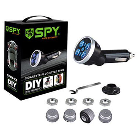 Système TPMS Avutrel Avec 6 Capteurs Externes - Surveillance Pression Pneus 9,9bar, Charge Solaire/USB, Alarmes Multiples
