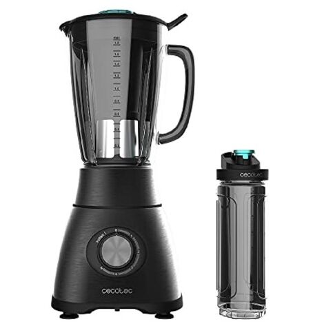 Cecotec Mixeur-blender Power Black Titanium 1800 Go