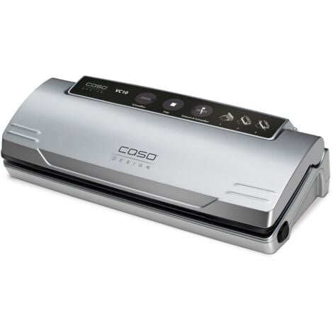 Caso VC10 VC10-Ensembleur sous vide, 110 W, acier inoxydable, argent