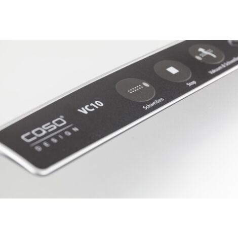 Caso VC10 VC10-Ensembleur sous vide, 110 W, acier inoxydable, argent