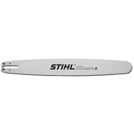 Barre de tronçonneuse 30,5 cm – Chaîne Rollomatic E pour coupe précise – Compatible avec tronçonneuses Stihl – Pour bois dur