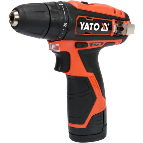 Yato YT-82901 tournevis électrique et clé de impact 1300 RPM Noir, Rouge (1/5)
