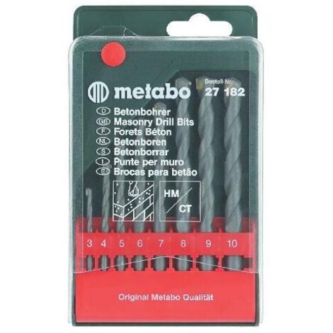 Les outils de mesure de la taille de 8 éléments sont utilisés. 3-10mm (1/2)