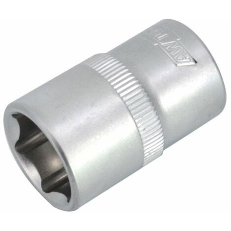 Awtools nasadka sześciokątna 1/2" krótka 25mm black line (1/2)