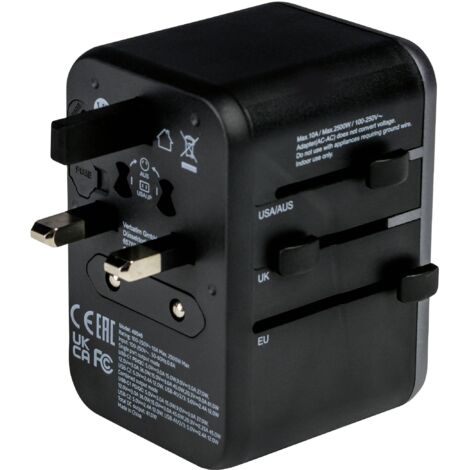 Verbatim 49546 adaptateur de fiche électrique Universal (1/5)