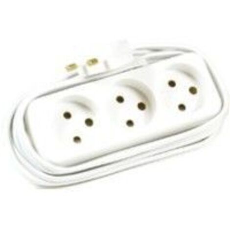 Microconnect GRUELU3H050 base multiple 5 m 3 prises CA Blanc (1/3)