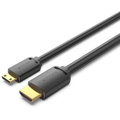 Vention Cable HDMI 4K AGHBG/ HDMI Male - Mini HDMI Male/ 1.5m/ Black