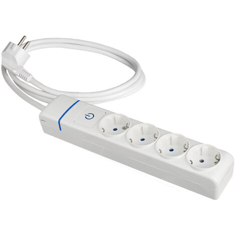 Bloc multiprises 4 prises avec interrupteur Solera 8014pil 250 V 16 A (1.5 m) (1/2)