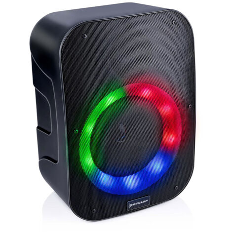 CHRONUS - Altoparlante Doccia, Altoparlante Bluetooth Portatile Con Illuminazione Rgb Accoppiamento Tws Nero 7780787385592