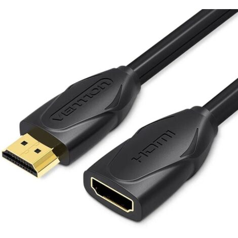 Vention Cable HDMI Extension VAA-B06-B100/ HDMI Male - HDMI Female/ 1m/ Black