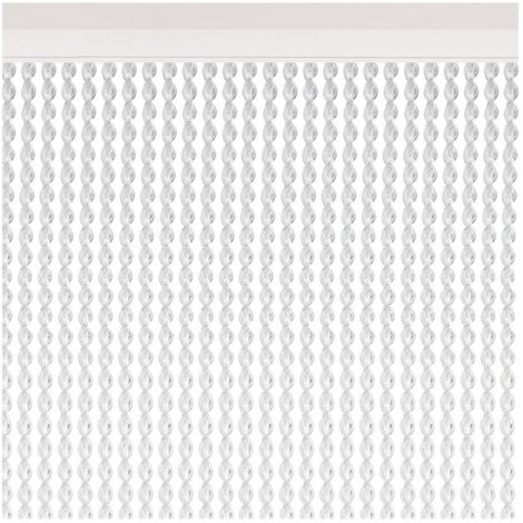 Acudam Rideau Malte Portes en verre extérieur PVC Aluminium 90 x 210 cm (1/2)