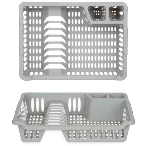Kinvara Passoire argentée 40 x 8 x 29,5 cm (24 pièces)