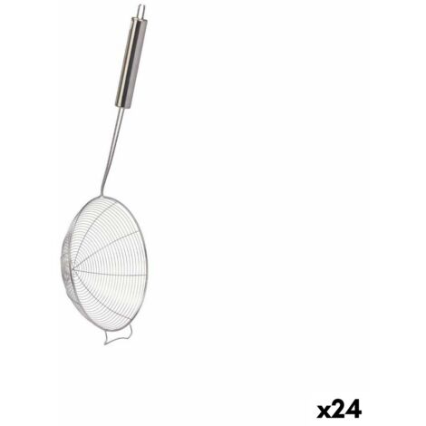 Écumoire en acier inoxydable 17 x 44,5 x 6 cm (24 unités)