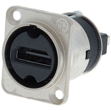 Embase série D HDMI 2.0 NEUTRIK NAHDMI-W-B Embase série D HDMI 2.0 NEUTRIK NAHDMI-W-B