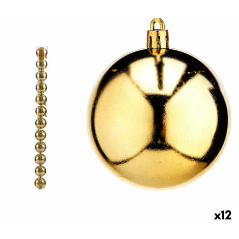 Boules de Noël 10 cm 6 Unités Argenté Plastique | Leroy Merlin