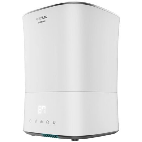 Cecotec Humidificateur BreezeCare 3500 Warm. Réservoir 5,5 litres, Humidification 400 ml/h, Filtre céramique, Couverture jusqu'à 35 m2, Autonomie jusqu'à 22h, 3 Vitesses, Minuterie