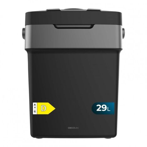 Cecotec – Glacière électrique 29L pour voiture – 12V-220V – Refroidissement jusqu'à 8°C et chauffage jusqu'à 65°C – Isolation en mousse PU (1/4)