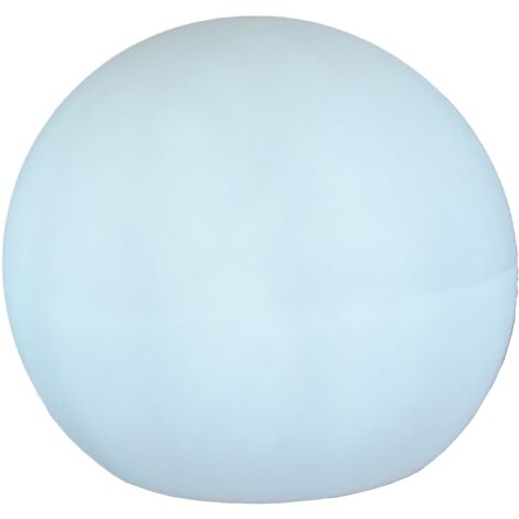 Newgarden – Lampe solaire sphérique 50 cm – Polyéthylène résistant UV – Luminosité 45 lumens – Autonomie jusqu'à 36 heures – LUMBL050SSNW