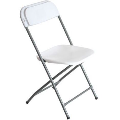 Sungarden chaise pliante en résine 80x50x45cm - colour white (1/3)