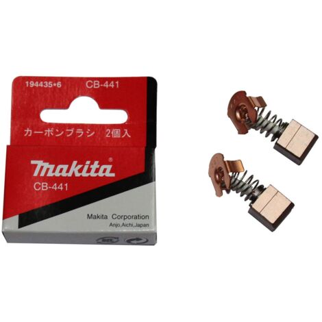 Makita – Charbons pour outils électriques – Brosses en carbone durables – Performance optimale – Utilisation prolongée - CB-441-432-429