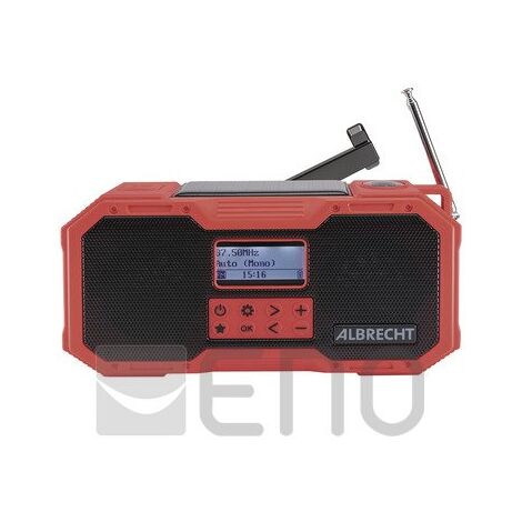 Albrecht DR 112 Digital Noir, Rouge
